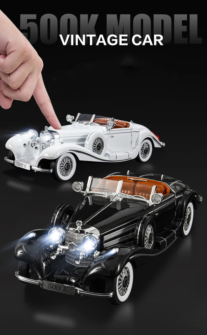 1:18 1936 Benz 500K Alloy Classic Car